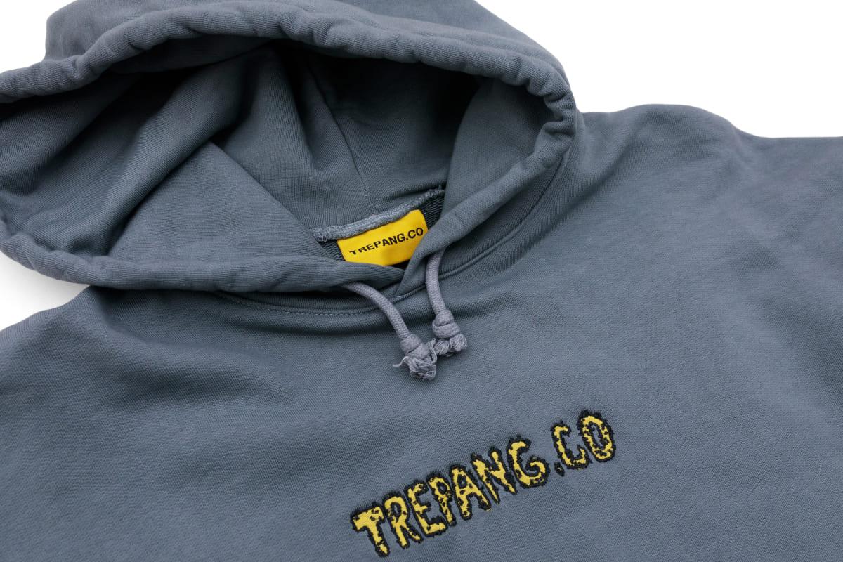 худи Trepang.co Hairy Logo Grey