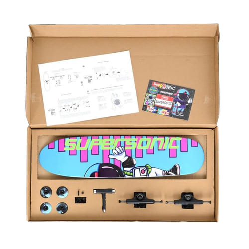 Скейтборд-набор Supersonic Spaceman Old School Shape 7,625