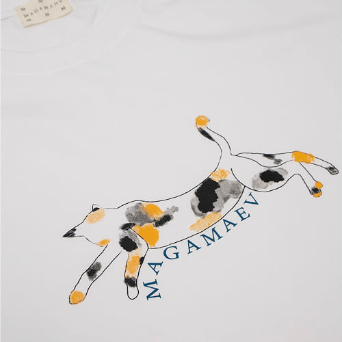 футболка Magamaev Neko White