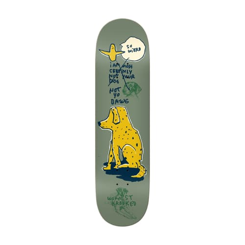 доска Krooked Worrest Not Yo Dog 8.25