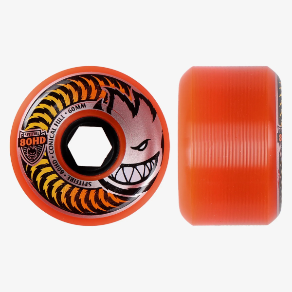 колеса Spitfire 80HD Fade Orange Conical Full 58 | 60