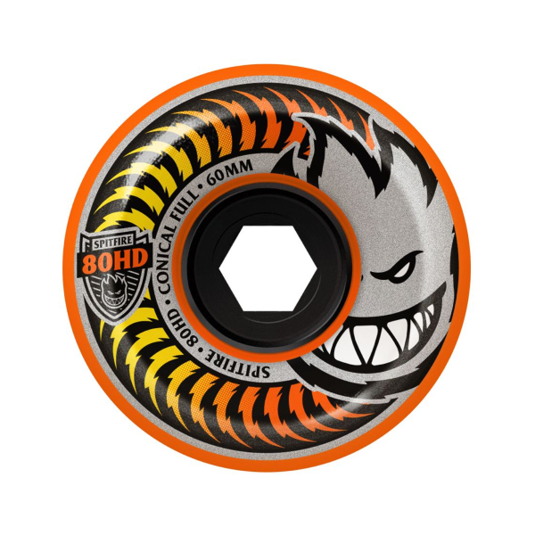 колеса Spitfire 80HD Fade Orange Conical Full 58 | 60
