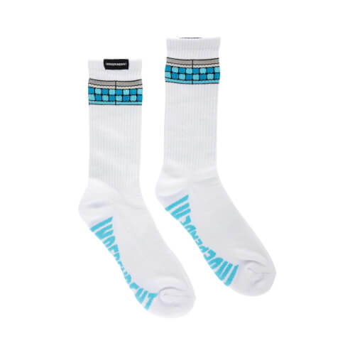 носки Independent Tile Span White