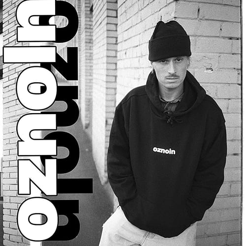 худи oznoln Logo Hoodie Black