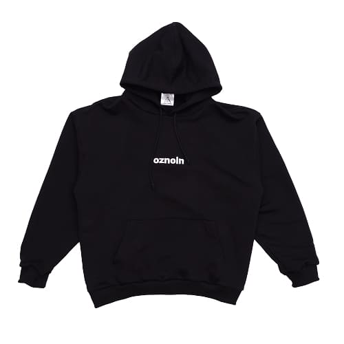 худи oznoln Logo Hoodie Black
