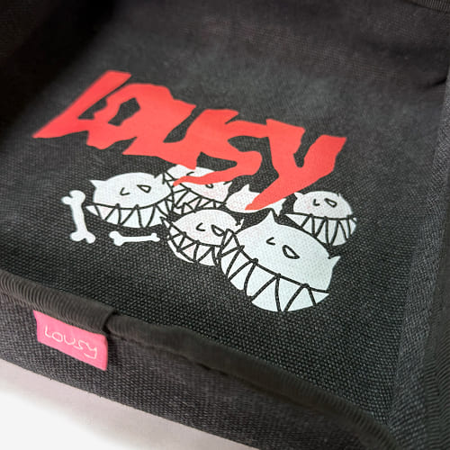 поднос Lousy Canvas Tray Skulls