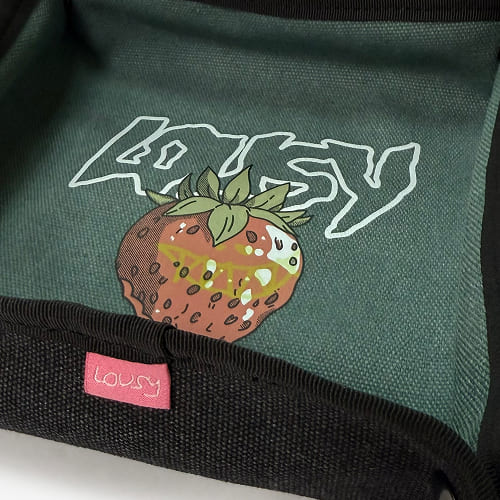 поднос Lousy Canvas Tray Klubnichka