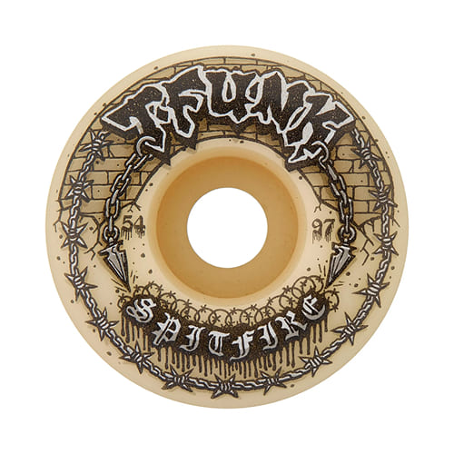 колеса Spitfire F4 97 Radial Full T-Funk Raw 54mm