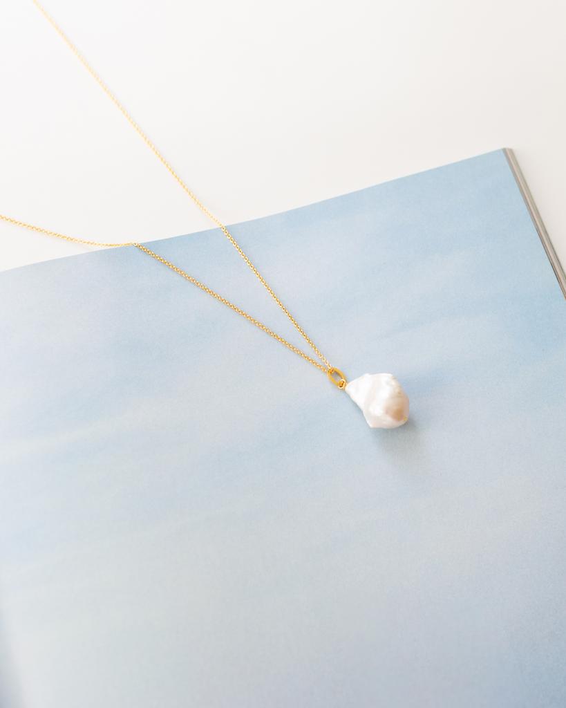 Подвеска с жемчужиной base 09