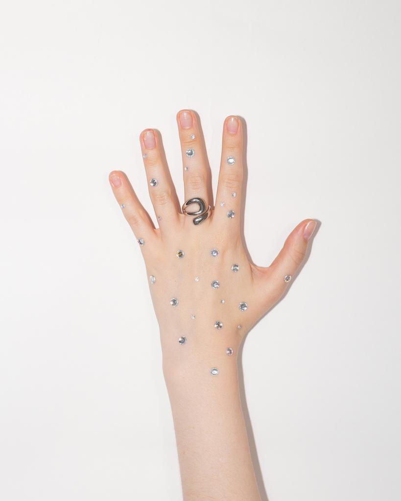 Кольцо двойное