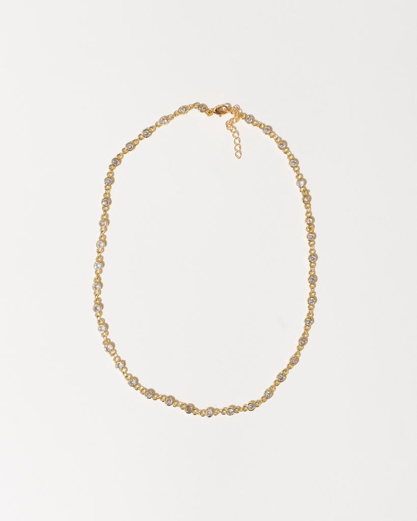 Колье May c фианитами