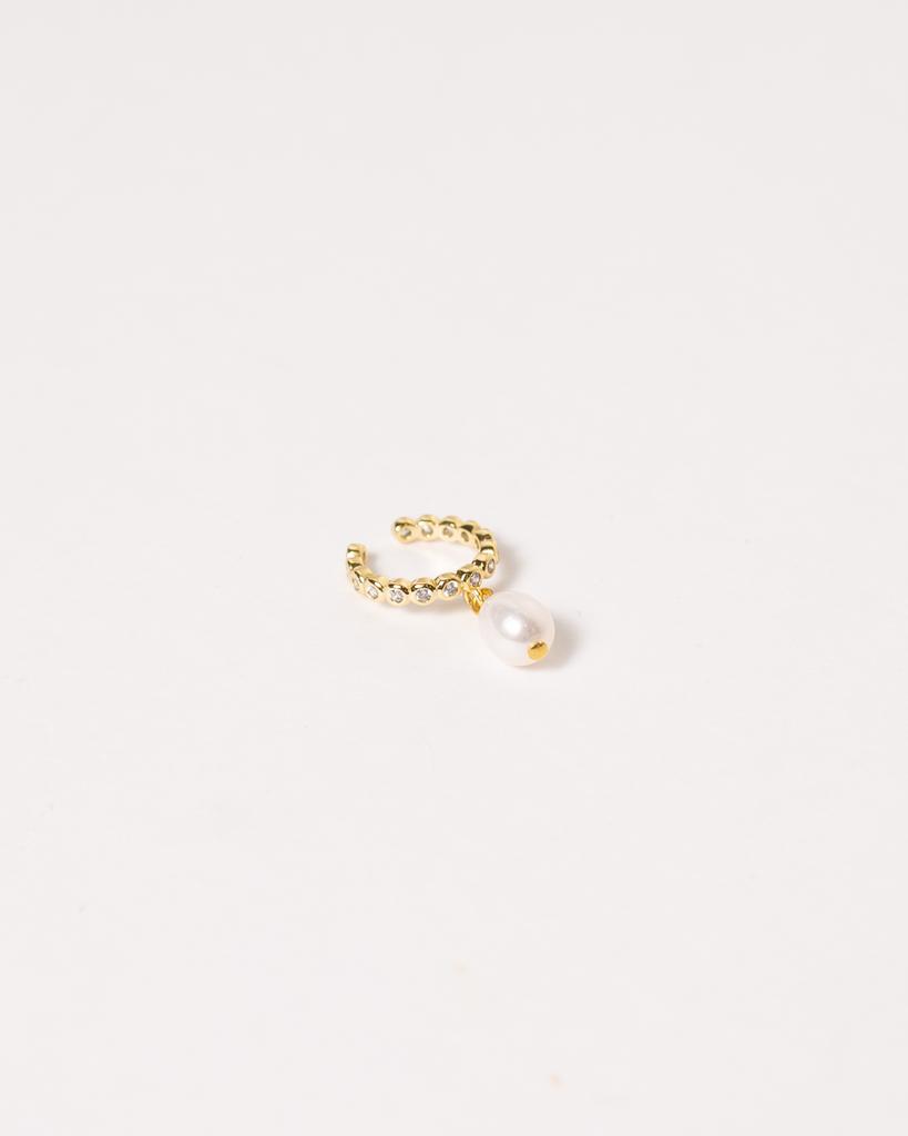 Кафф с жемчужиной