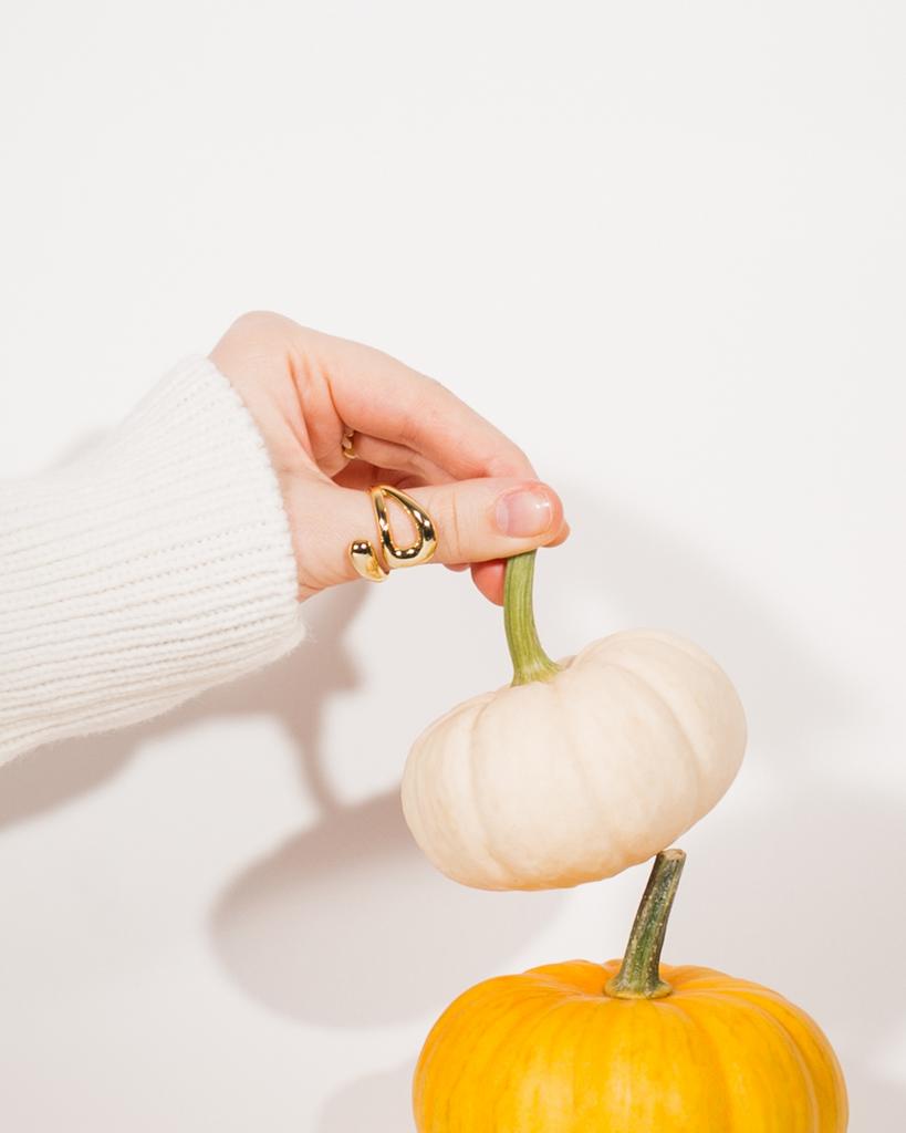 Кольцо двойное