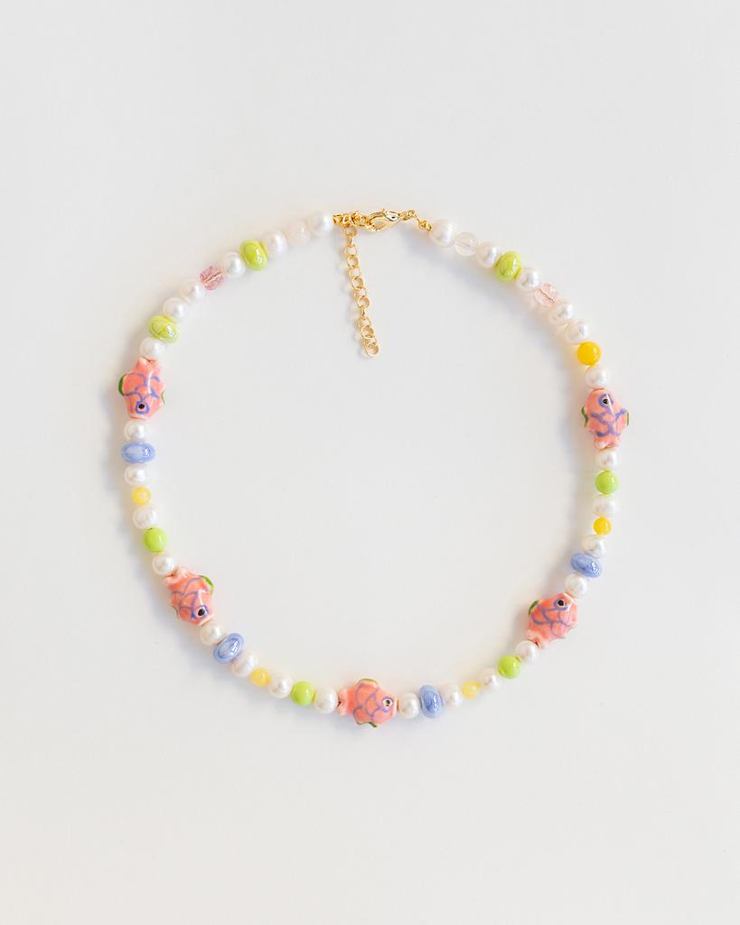 Чокер с рыбками