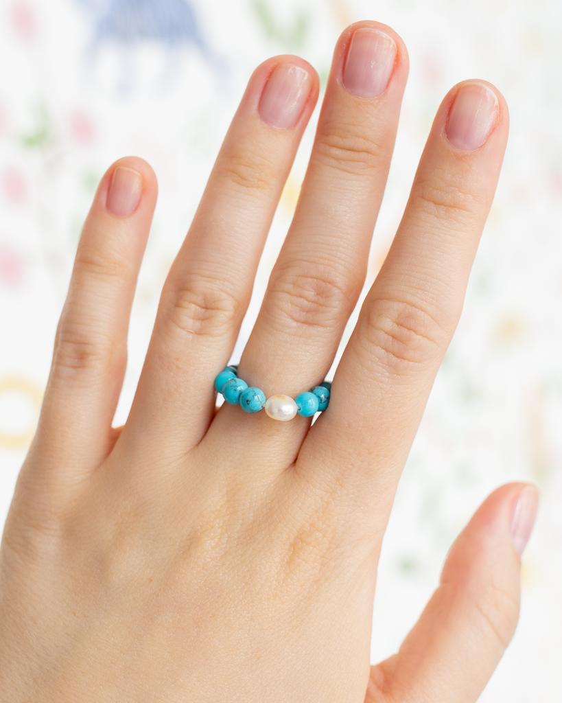 Кольцо бирюза