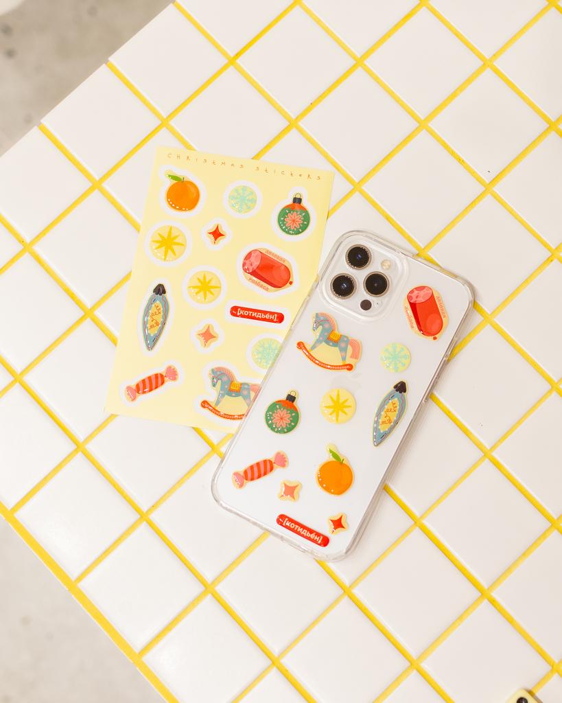 Стикерпак новогодний