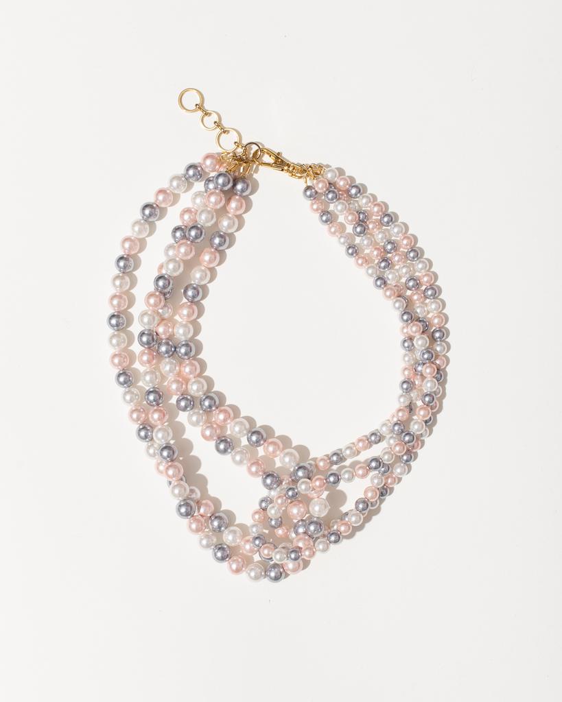 Крупный чокер из жемчуга Майорка