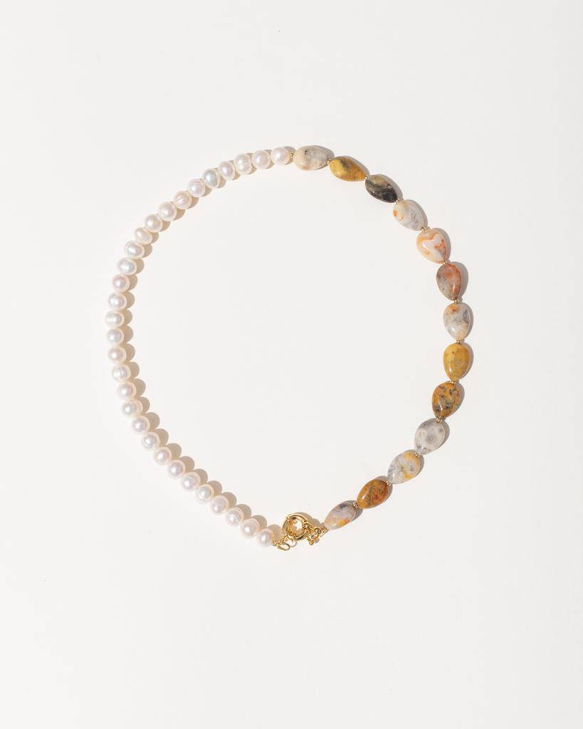 Двойной чокер с яшмой