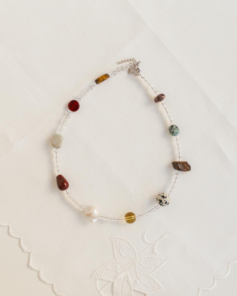 Чокер микс камней