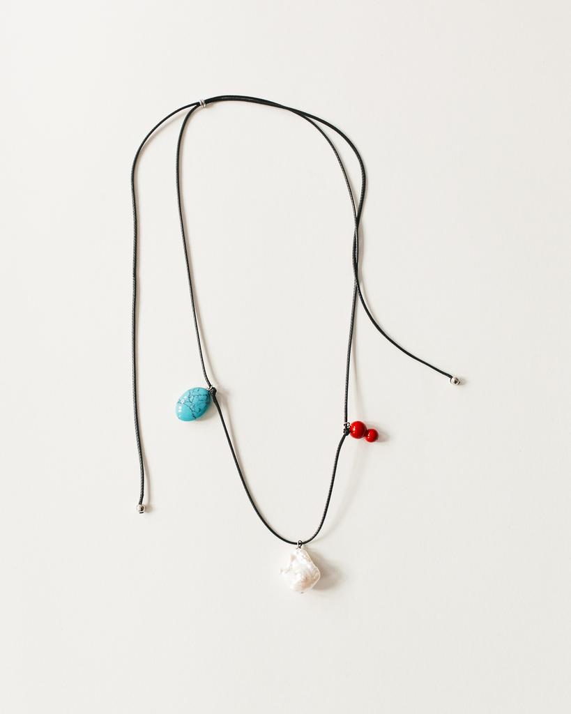 Шнурок с жемчугом