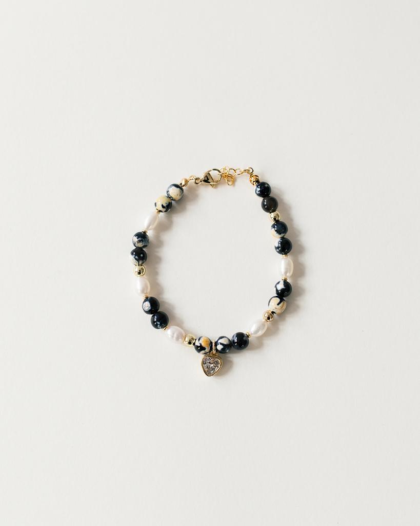 Браслет из огненной яшмы