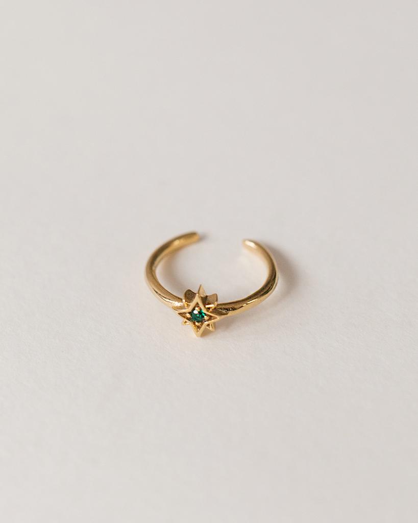 Кольцо со звездочкой