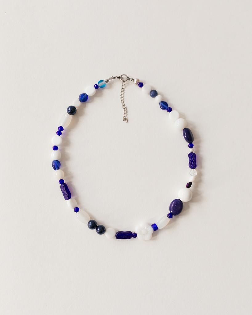 Чокер синий