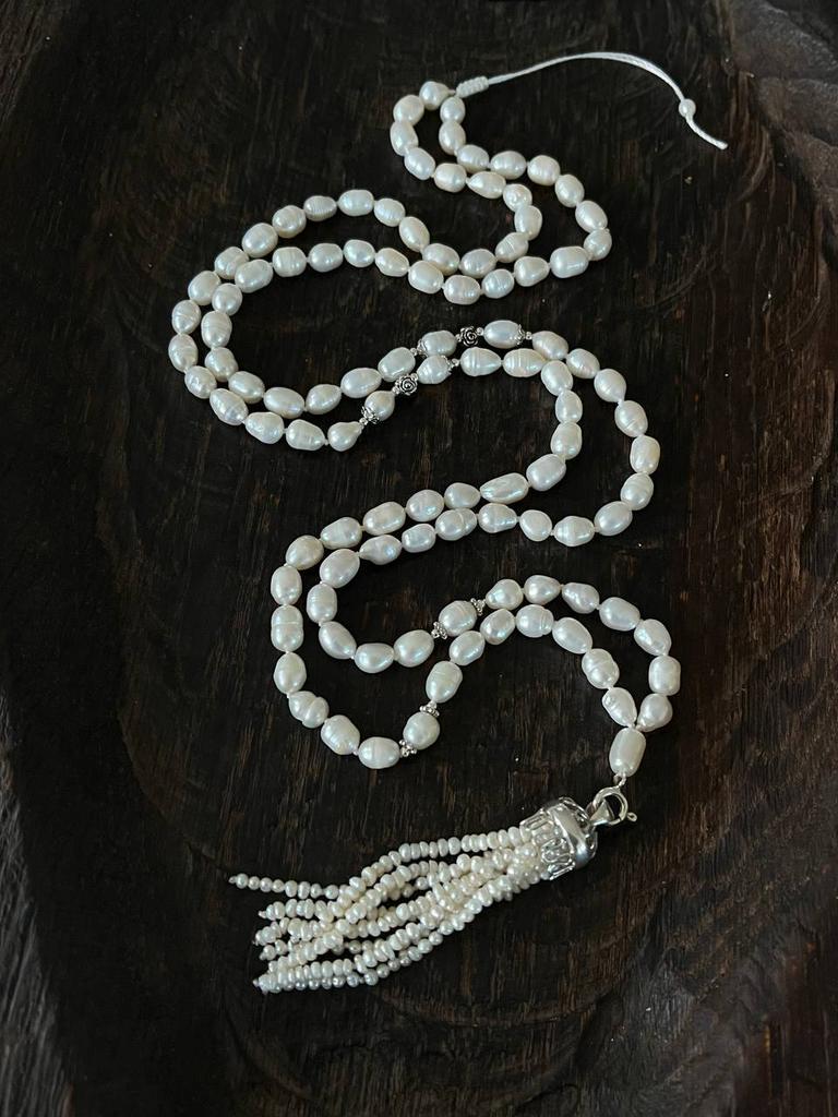 мала из натурального жемчуга  1