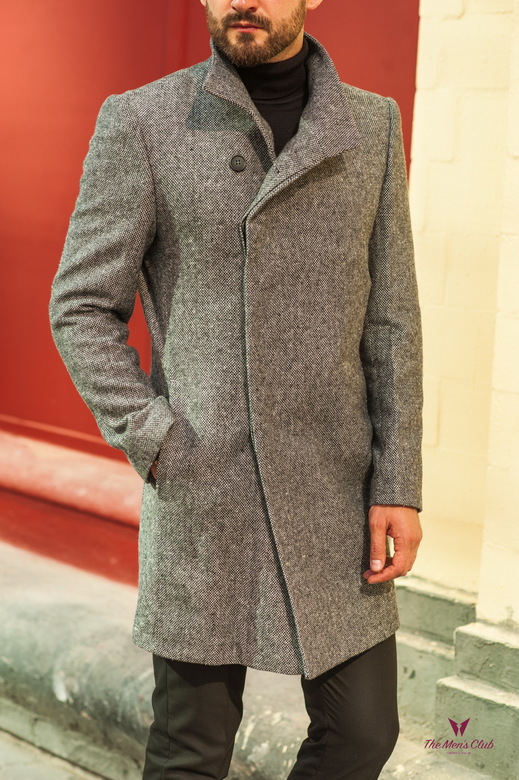 Выкройка мужского пальто М_002