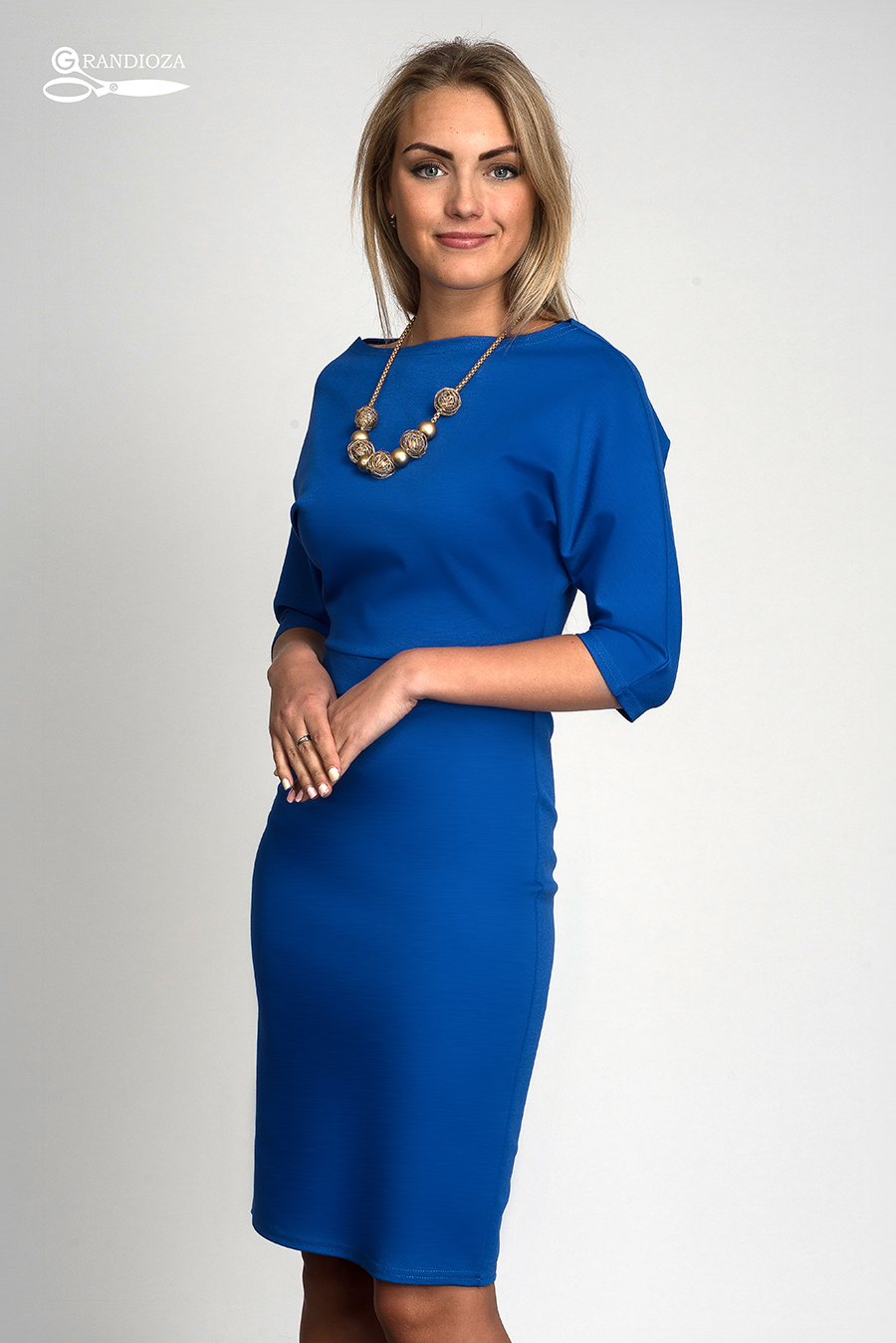 Выкройка трикотажного платья W_012