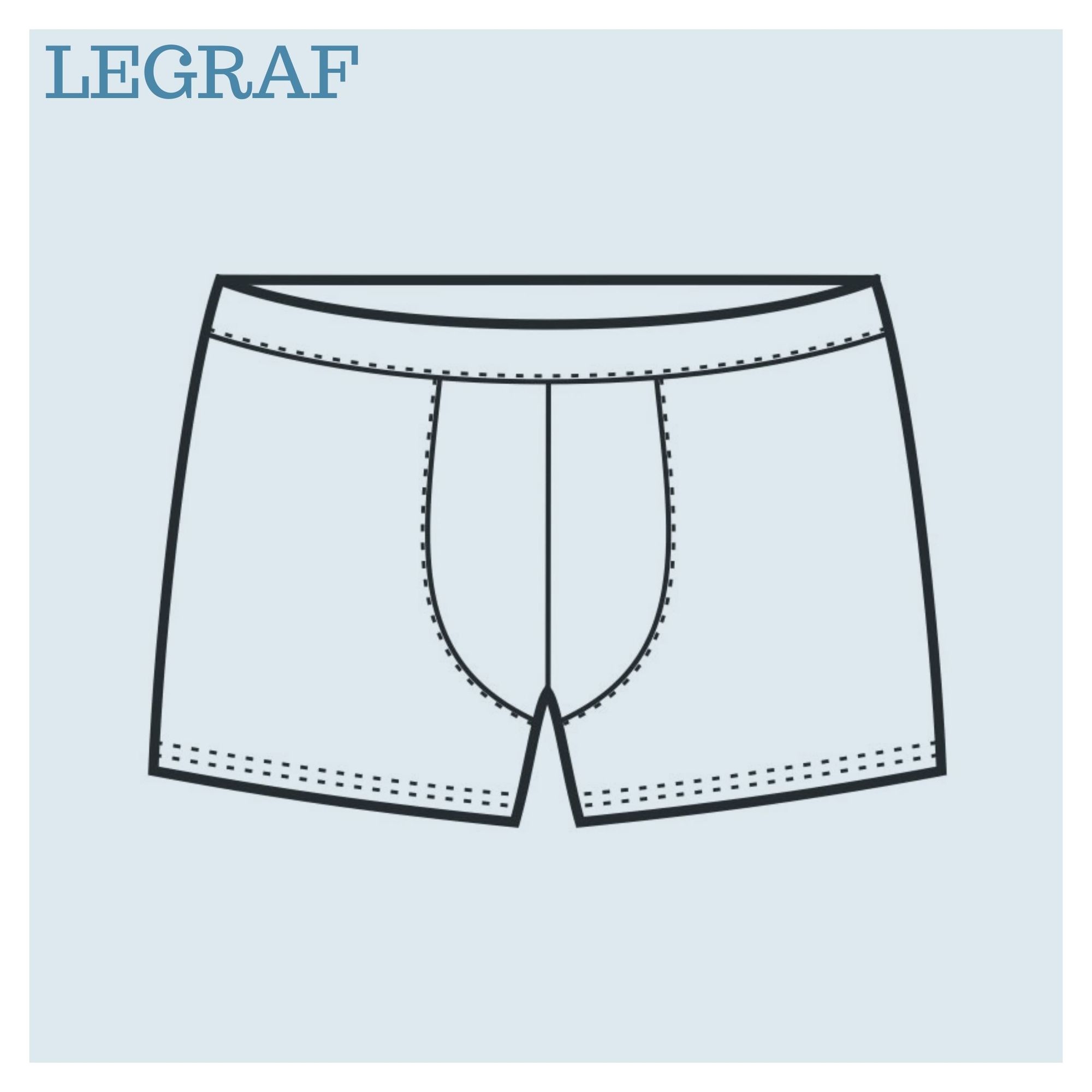 Лекала трусов-боксеров М_011