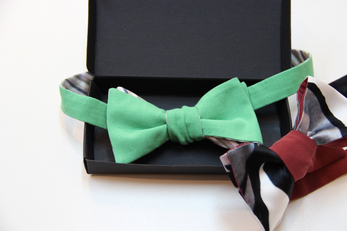 Выкройка галстука-бабочки А_003