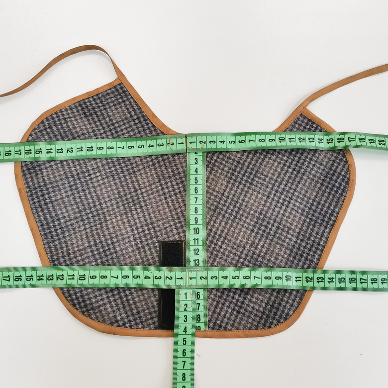 Выкройка наплечника для мерок