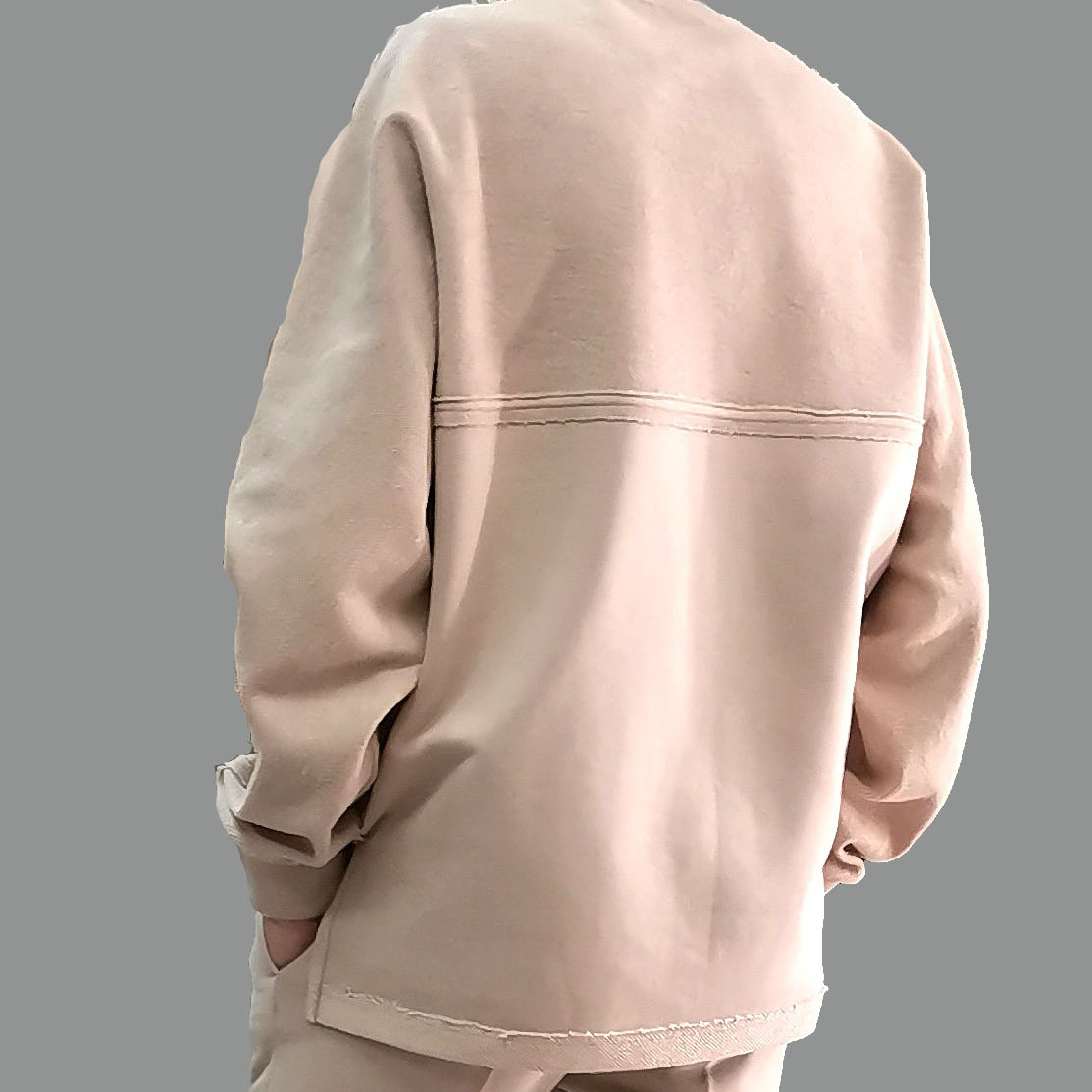 Выкройка свитшота М_046