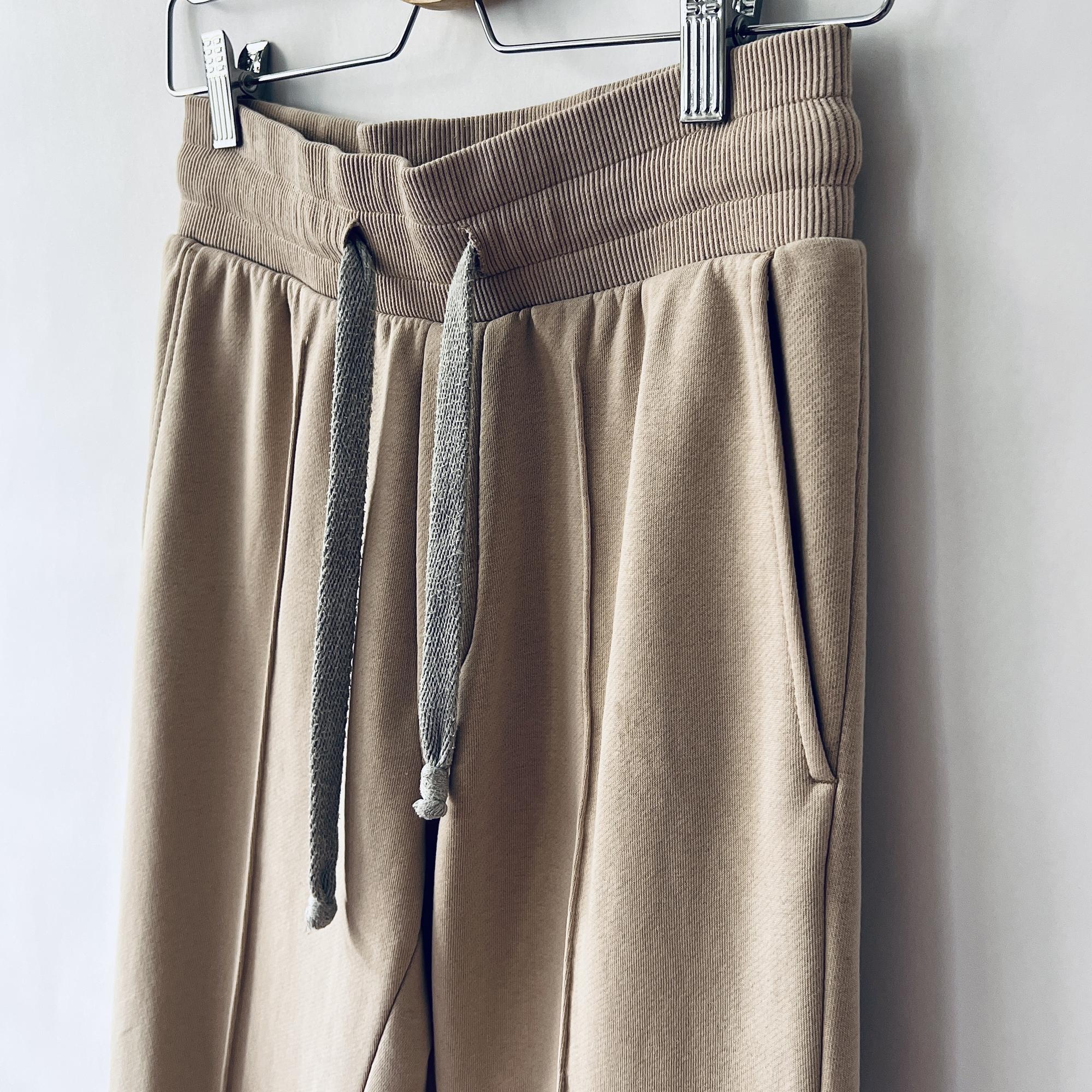 Выкройка мужских брюк из футера