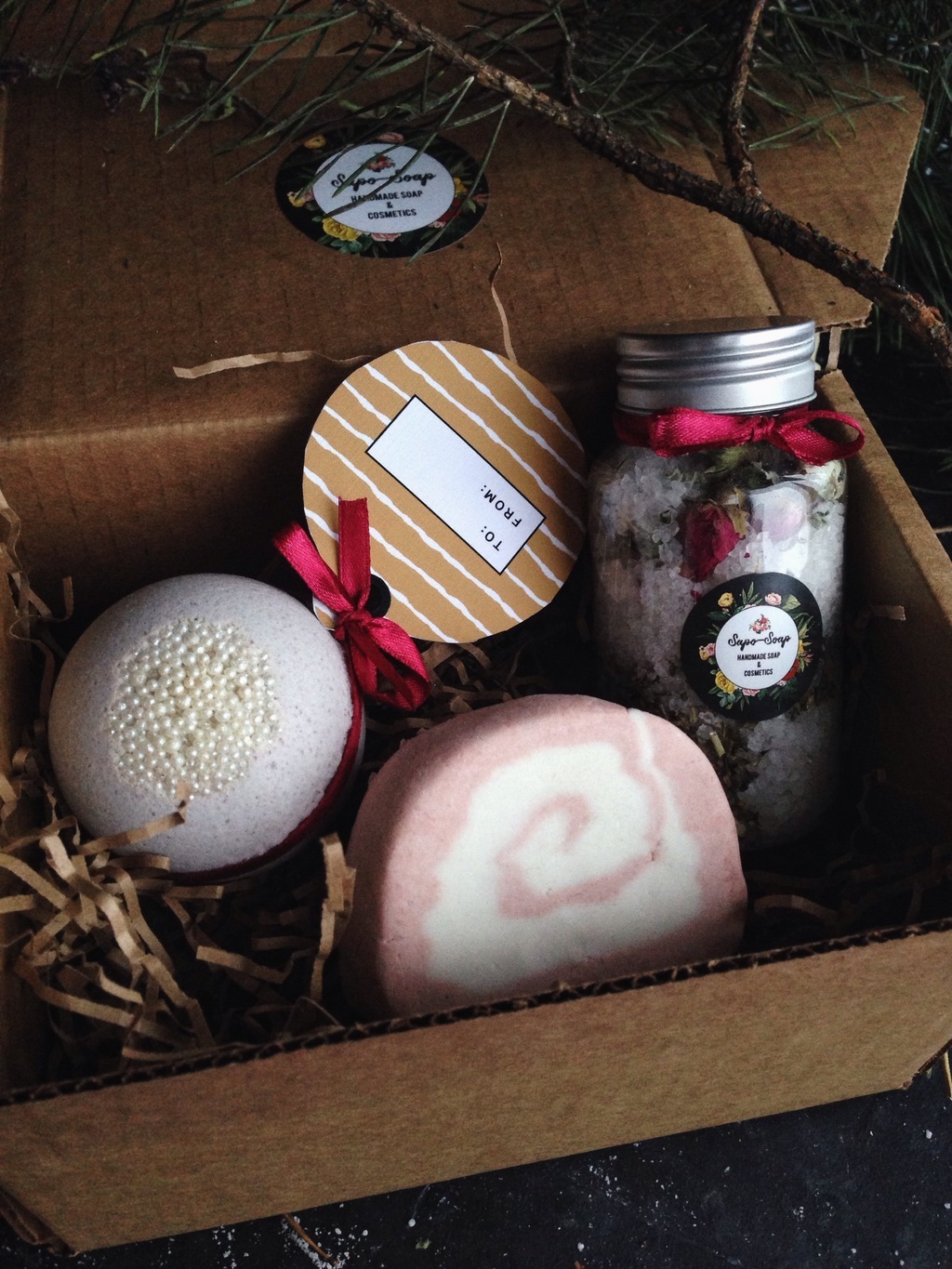 Подарочный набор "Соленая карамель"