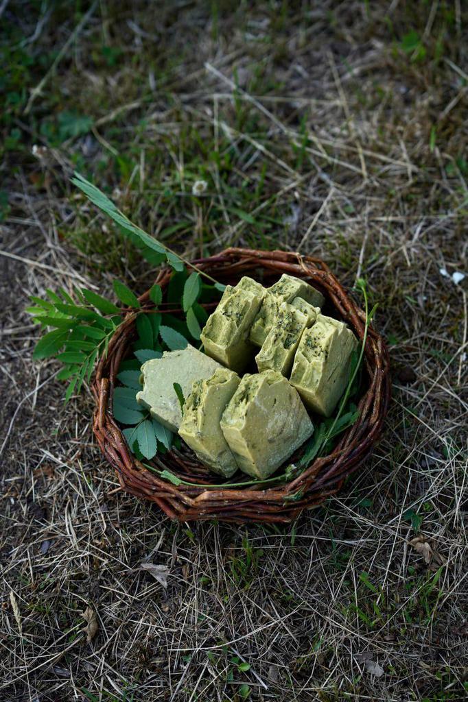 Петрушка и сметана Мыло