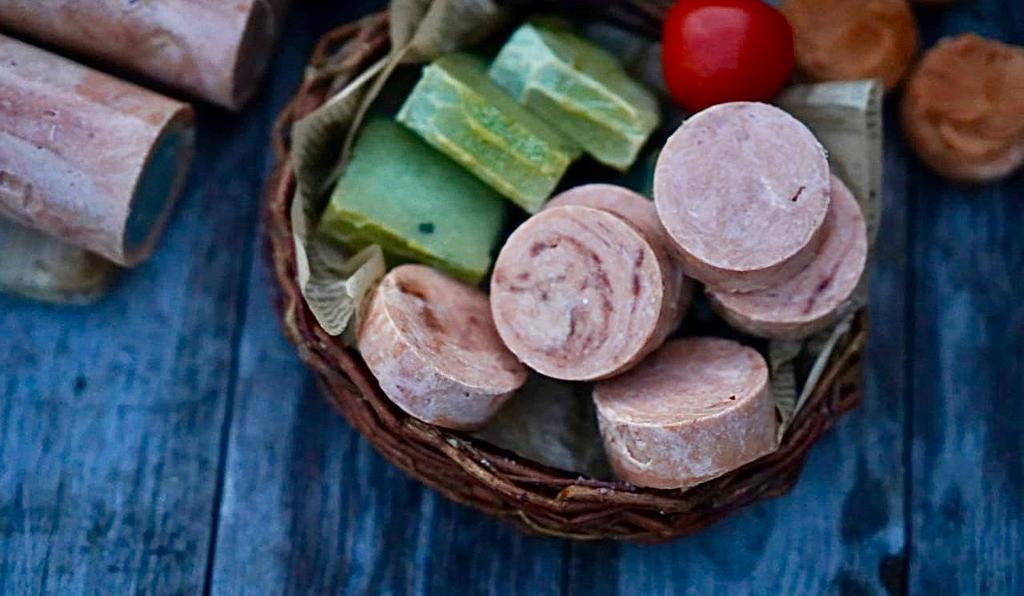 Томатное с фермерской сметаной Мыло