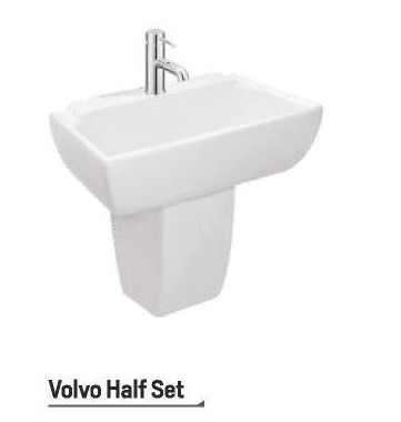 VOLVO WASH BASIN HALF PEDESTAL set N 3025
