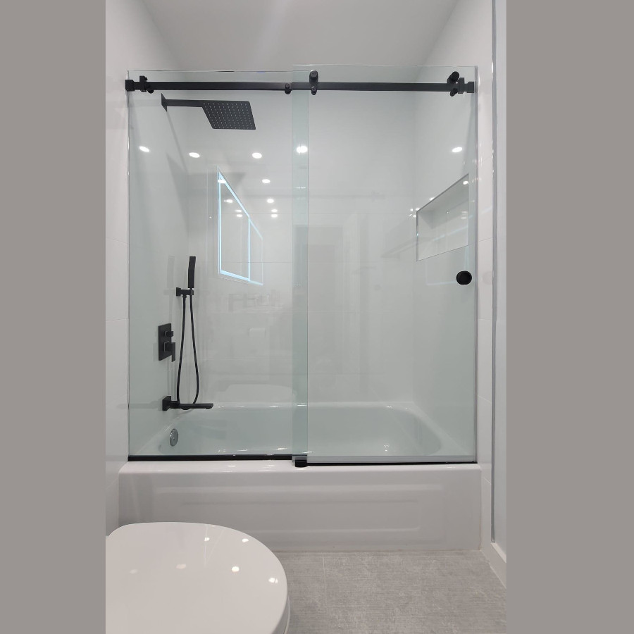 Shower curtain on the pump KN-S170