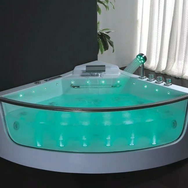 Acrylic corner bathtub B-15  (1400х1400х620 mm)