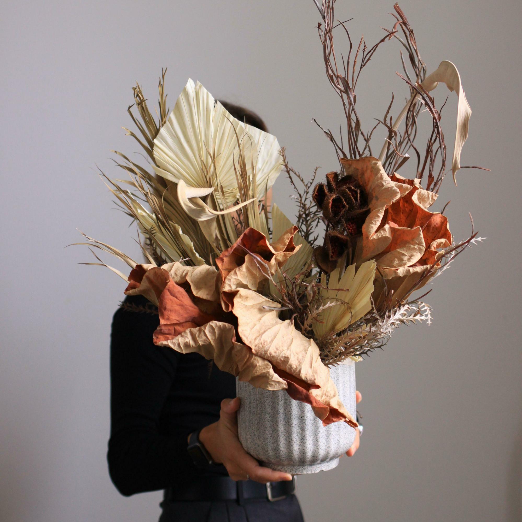 Сухоцветная композиция L