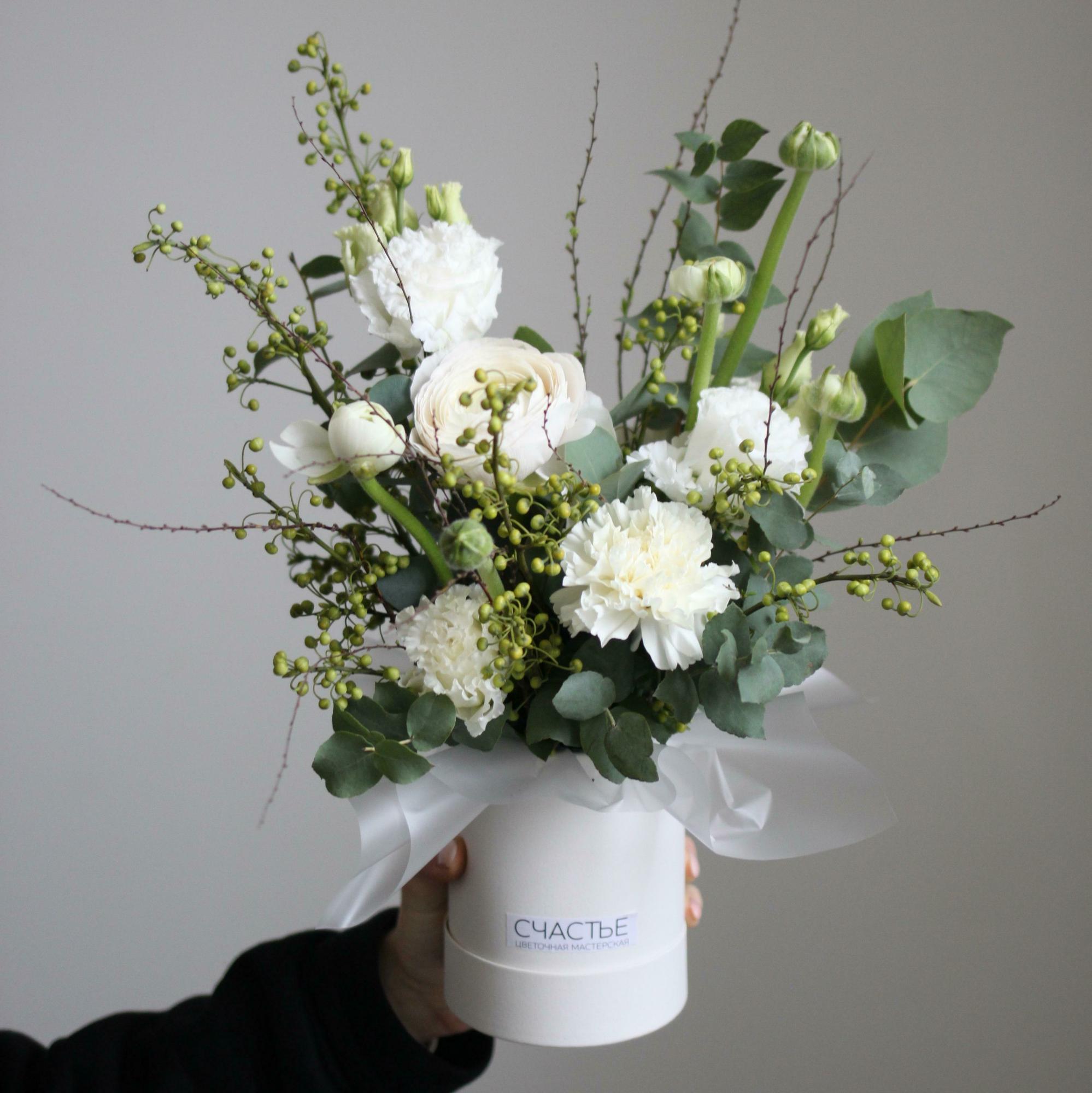 Воздушная композиция  в коробочке mini