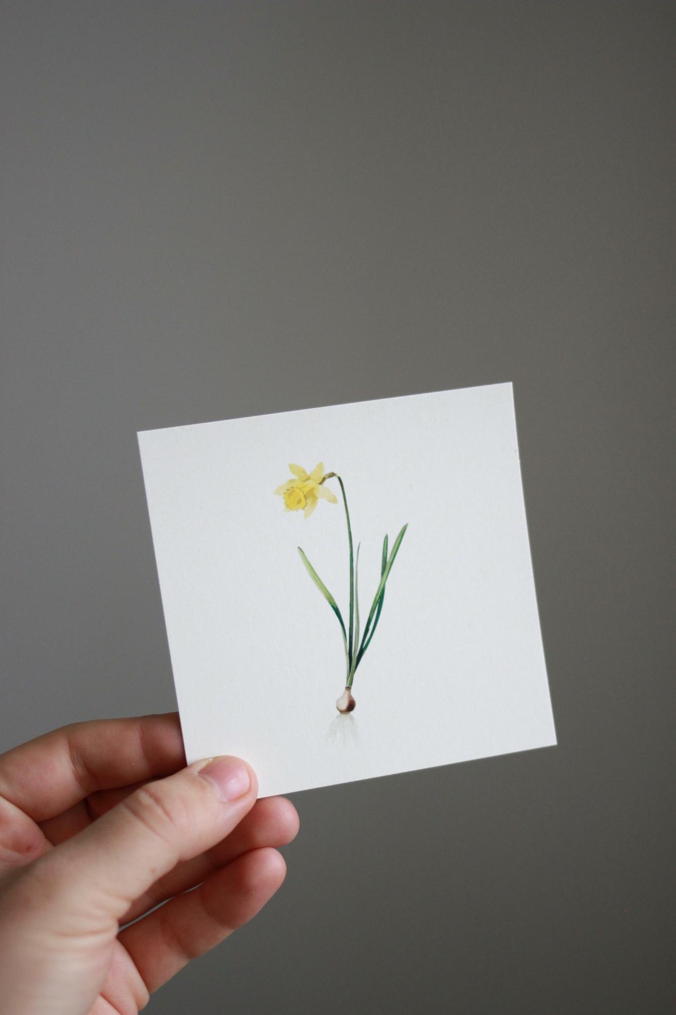 Открытка весенняя mini