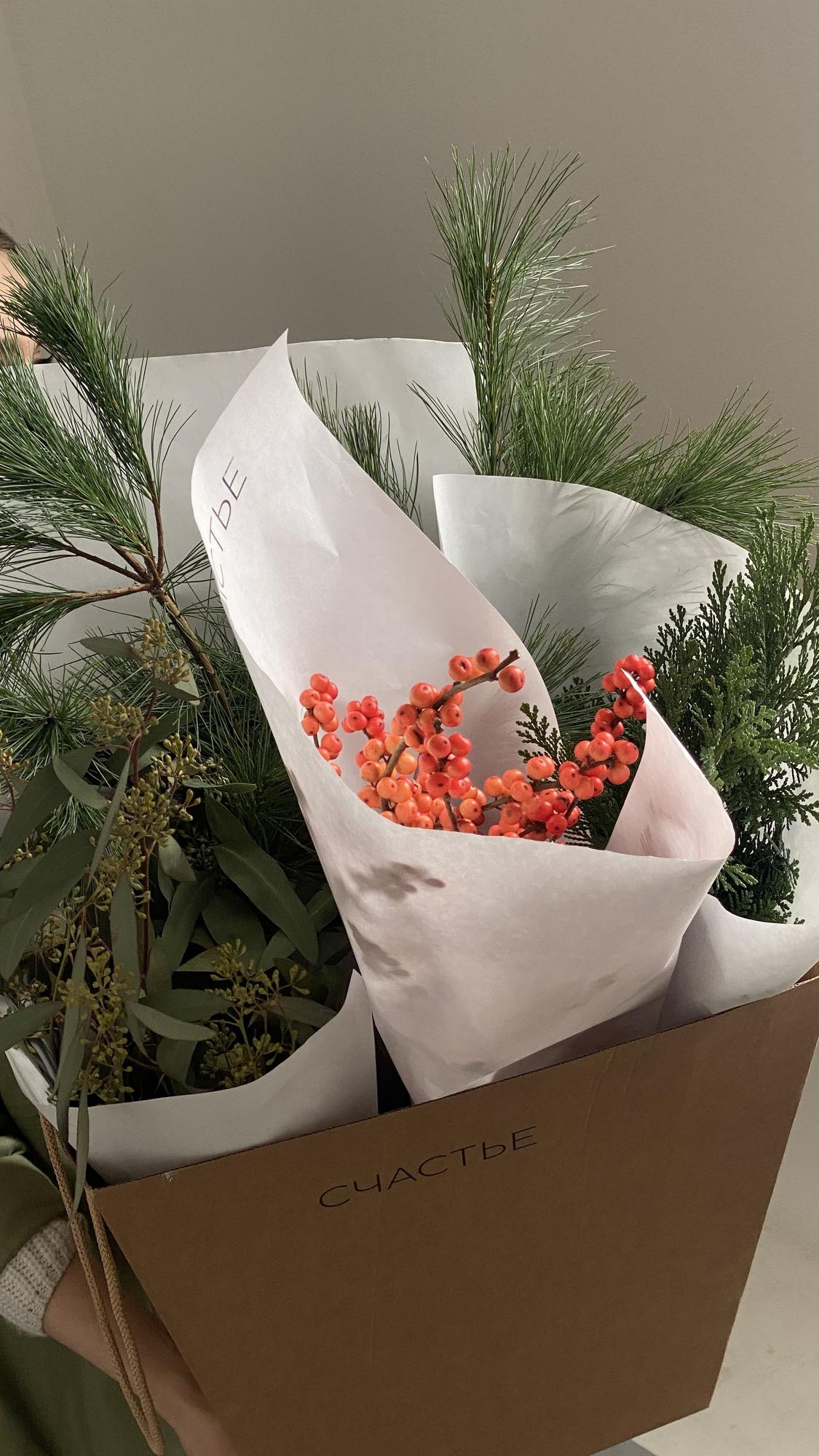 Хвойный набор для вазы