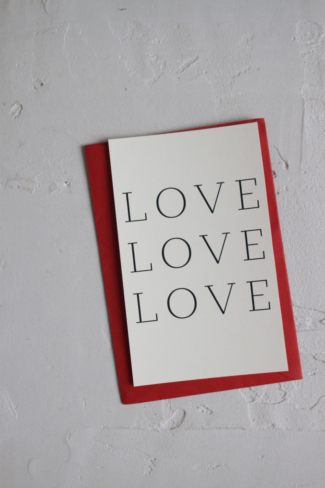 Открытка в день влюбленных