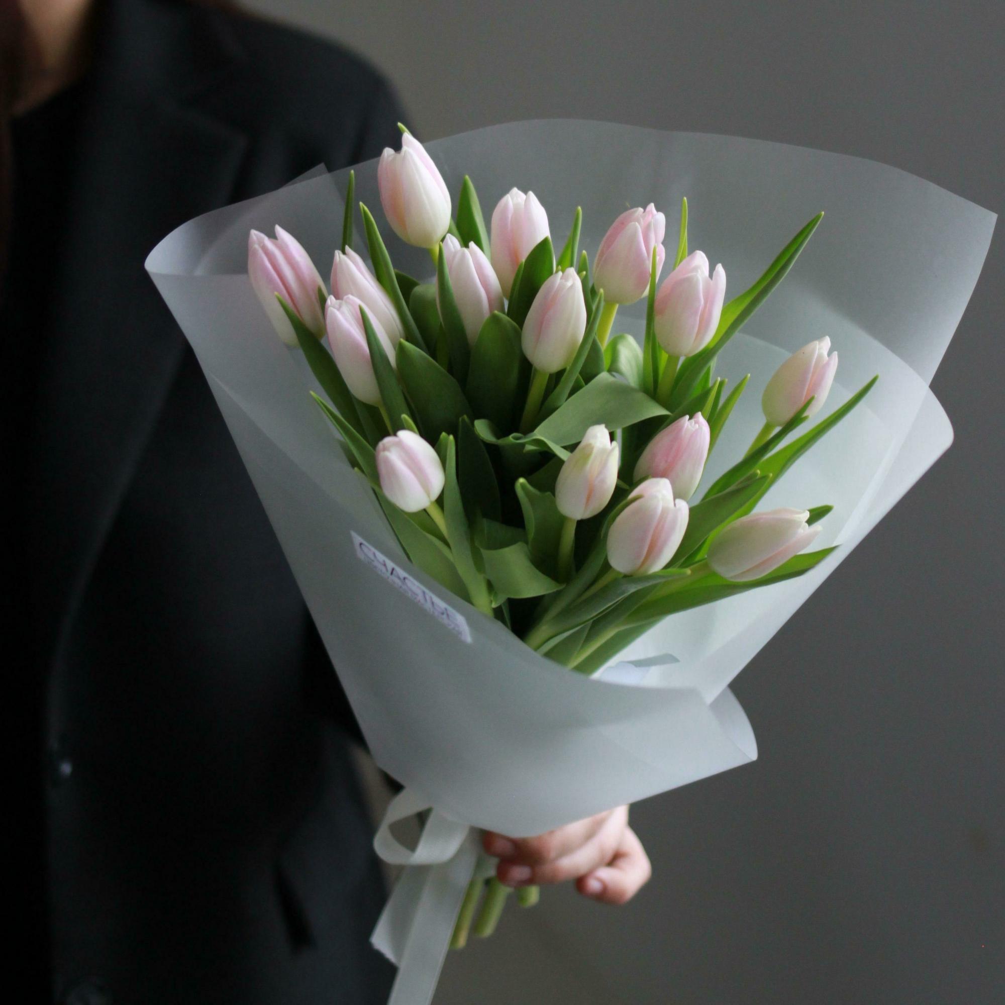 Нежные классические тюльпаны