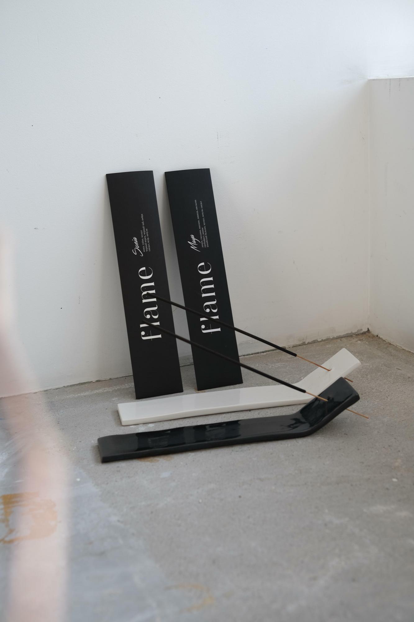 Подставка керамическая под благовония slim