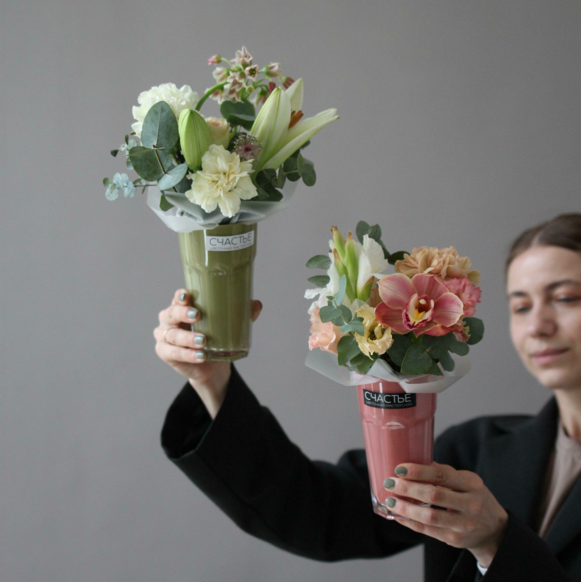 Цветочный стаканчик