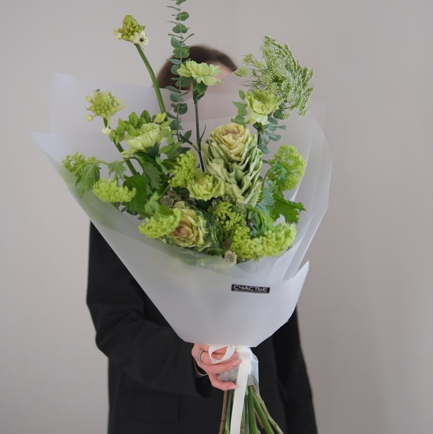 Пушистый зеленый